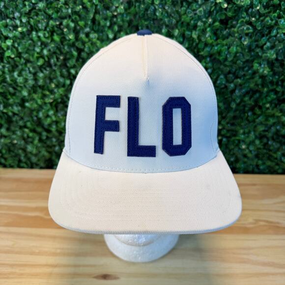 G/Fore FLO Florida Gators Large Letter Hat Cap White Navy Blue Snapback - Picture 1 of 8